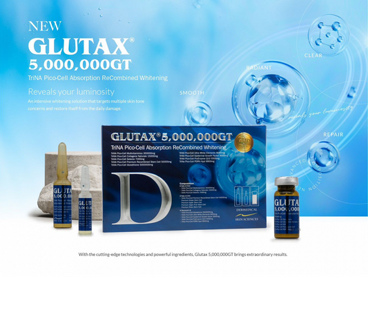 Glutax 5000000GT TriNA Pico Cell Absorption Recombined Whitening flawlesseternalbeauty