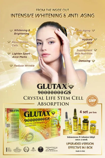 Glutax 90000000GS Glutax 90000000GS (MAIN) Crystal Life Whitening Cell Rejuvenation