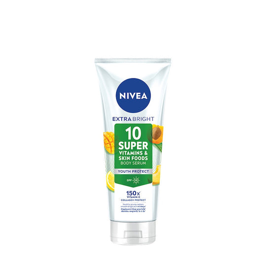 NIVEA Extra Bright 10 Super Vitamins & Skin Foods 150x Vitamin C flawlesseternalbeauty
