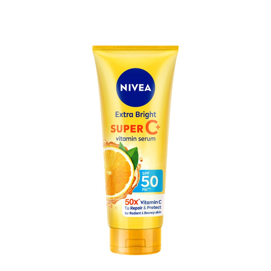 NIVEA Extra Bright Super C+ SPF50 Vitamin Body Serum flawlesseternalbeauty