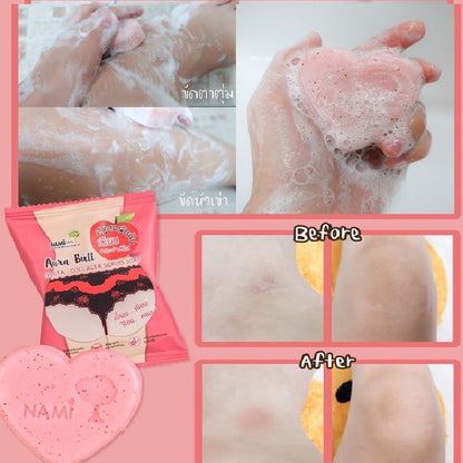 Nami Aura Butt Gluta-Collagen Scrub Soap 60g