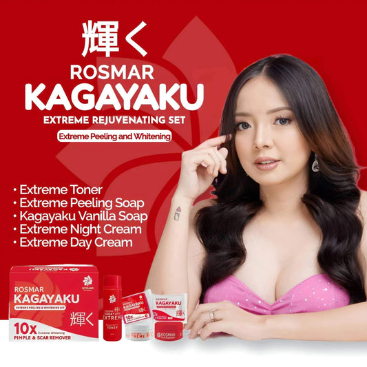 ROSMAR Kagayaku Extreme Peeling and Whitening Kit flawlesseternalbeauty