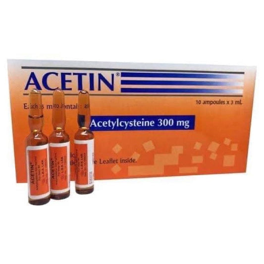 Acetin 300mg (N-Acetyl Cyteine or NAC)