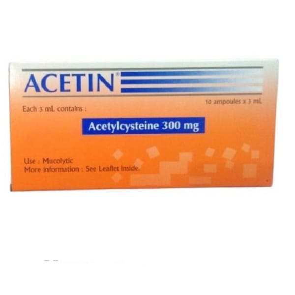 Acetin 300mg (N-Acetyl Cyteine or NAC)