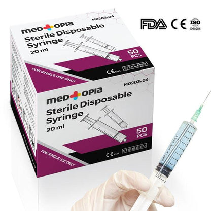 Meditopia Disposable Syringes (Without Needles)