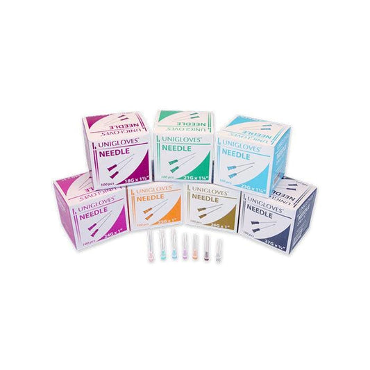 Unigloves Hypodermic Stainless Disposable Needles flawlesseternalbeauty